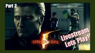 Is Jill Alive? Resident Evil 5 Livestream Let's Play - Part 2