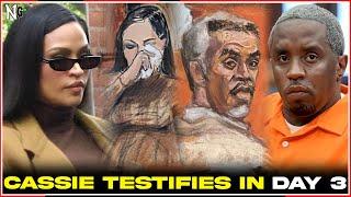 Cassie's NIGHTMARE Testimony about AFTER The 'FreEk-Off', Kid Cudi Car & Drake | Diddy Trial | Day 3