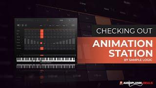 Checking out Animation Station from Sample Logic!