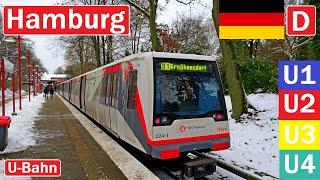  HAMBURG METRO / Hamburg U-Bahn 2023【4K】