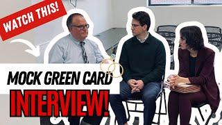   Mock USCIS Interview: Marriage Green Card Q&A + Tips
