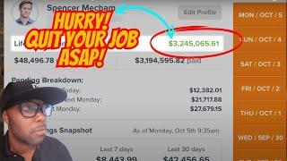 How FAST would you quit your job IF affiliate marketing PAID YOU $3 Million This Year?!?