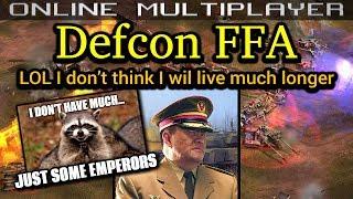 Defcon FFA - Tank General - Pro Rules | C&C Generals Zero Hour | No Commentary