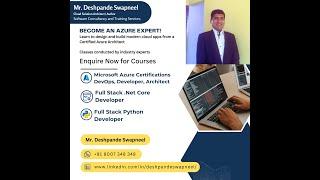 Become An Azure Expert!  Advanced Software Training Programmes #latur