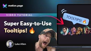 Create Dynamic Hover Tooltips! - Motion.page | GSAP | WordPress