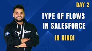 Type of Salesforce Flows in Hindi - Day 2