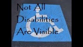 BLUE BADGE  | DISABLED PARKING | NOT ALL DISABILITIES ARE VISIBLE