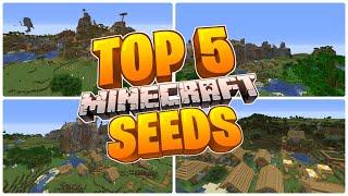 TOP 5 EPIC VILLAGE SEEDS For Minecraft! (Java Edition 1.16.5)