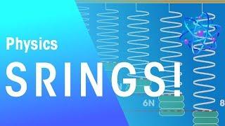 Springs | Forces & Motion | Physics | FuseSchool