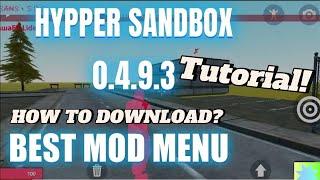 How to download Hypper Sandbox Mod Menu Version 0.4.9.4? | Tutorial | PolarPatcher