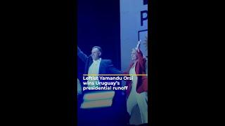 Leftist Yamandu Orsi wins Uruguay’s presidential runoff | AJ #shorts