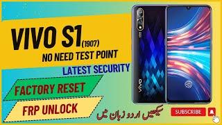 Vivo S1 / VIVO 1907  / Pattern unlock / FRP unlock / UMT / Without Test Point / vivo frp bypass