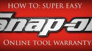 SNAP-ON TOOLS | Online tool warranty, hassle FREE | Part 1.