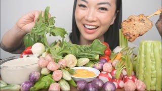 VEGGIE PLATTER *THAILAND EDITION (ASMR EATING SOUNDS) NO TALKING | SAS-ASMR