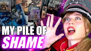 My Pile of Shame REVEAL - SEND HELP!