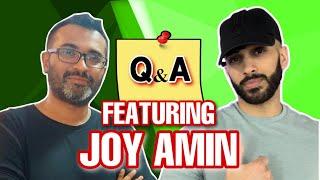 LIVE Q&A WITH SPECIAL GUEST ️ JOY AMIN
