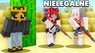 Testuję NIELEGALNE SERWERY w MINECRAFT