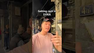 Ep6 | Getting cash in Syria #atm  #syria #damascus #travel #adventuretravel #shorts