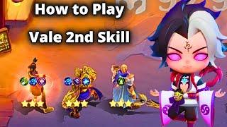 TRIPLE 3* LEGENDARY VALE SKILL 2 FULL EXPLAINED TUTORIAL | MLBB MAGIC CHESS BEST SYNERGY COMBO 2024