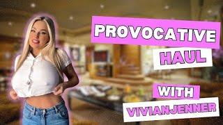 [4K] Provocative Try On Haul | Get Ready With Vivian (2024)