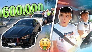 ПОДГОНИ НИ ПОЛИЦИЯ С КОЛА ЗА 600,000лв! Супер Коли и Много ГАЗ! Brabus Gt700