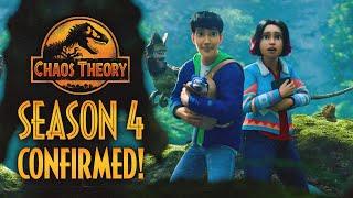 CHAOS THEORY SEASON 4 COMING NOVEMBER! Jurassic World Animated Show RENEWED on Netflix November 20