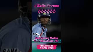 Yuvraj Singh 6 Sixes In 6 Balls | Ind Vs Eng 2007 T20 World Cup