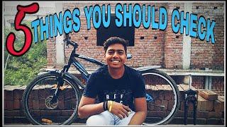 5 THINGS EVERY STUNT AND MTB RIDERS SHOULD CHECK | Raaz Stunts | HINDI