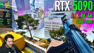 The RTX 5090 in The Finals - 1080p, 1440p, 4K, 8K and 16K!