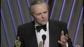 Anthony Hopkins Wins Best Actor | 64th Oscars (1992)