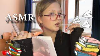 АСМР | УЧИТЕЛЬНИЦА ОСТАВИТ ТЕБЯ ПОСЛЕ УРОКОВ и НАКРАСИТ ‍ asmr make up in school 