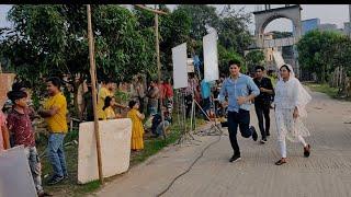 নিলয় আলমগীর শুটিং | samira khan mahi | new natok shooting | behind the scene