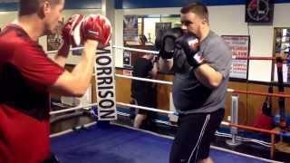Dean Reilly, Dean vs MS on the pads, first session since may