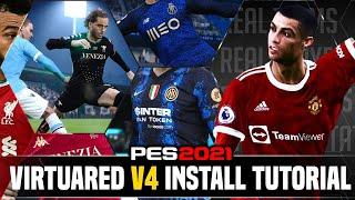 PES 2021 - VirtuaRED V4 Install Tutorial - Easy Step by Step Setup Guide!