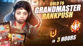 Gold To Grandmaster In Just 3 Hours‍ Season 41 Rank Push Highlights  Free Fire Max