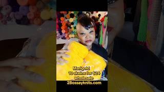https://www.2bossayknits.com/product-page/marigold-yarn #2Bossayknits #crochet#knit#marigold#yellow