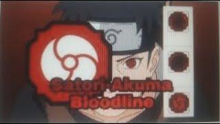 SATORI AKUMA (SHISUI UCHIHA) BLOODLINE SHOWCASE