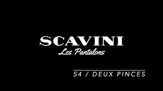 S4 / COUPE À DEUX PINCES - Les Pantalons Scavini