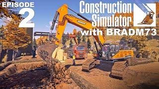 CONSTRUCTION SIMULATOR (2022) - Episode 2: A Really BIG crane!