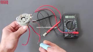 How to Make a Mini Generator 220v Using DC Motor