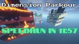 Dimension Parkour Speedrun in 11:57