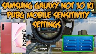 Samsung galaxy not 10 pubg mobile sensitivity settings best sensitivity settings for galaxy not 10