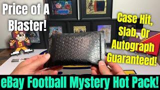 The Price Of A Blaster For A Case Hit, Slab , Or Autograph In This eBay Football Mystery Hot Pack!