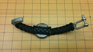 Easy Paracord Single Piece 25 Foot Watch Band. Stainless Buckle.