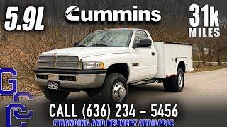 5.9 Cummins Diesel For Sale: 2002 Dodge Ram 3500 4x4 With Only 31k Miles