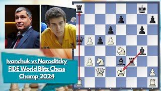 FIDE World Blitz Chess Championship || Ivanchuk vs Naroditsky || 2024