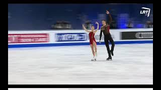 Anastasia MISHINA & Aleksandr GALLIAMOV LP WC 2021 Stockholm