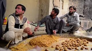 GUR MAKING PROCESS |  Traditional Jaggery Making Process |Village Life In Pakistan | peshawar food x