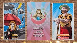 ⭐️ Le magic Luna Tarot de @Magic-Luna fun, moderne & coloré, j'adore  ⭐️