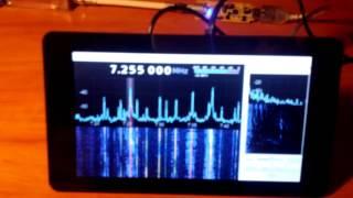 [PI-SDR] Raspberry PI 3 + 7" Touchscreen + RTL-SDR + GQRX test